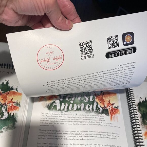 New GATHER ROUND Forest Animals curriculum set Unit Studies style - Picture 7 of 8